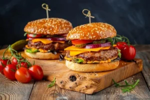 Combo de hamburguesa dos personas