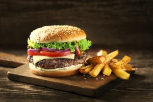 Combo de hamburguesa doble